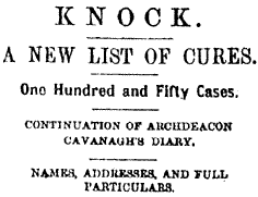 Details of Cures From 'The Weekly News' 1880